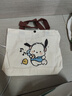 小熊帆布包女学生便携上班帆布兜手提包手拎便当帆布袋 帕恰狗（带按扣）活动 实拍图