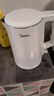 美的（Midea）电烧水壶电热水壶家用1.5L容量316L母婴级不锈钢无缝内胆双层防烫自动断电MK-HJ1566-PRO 实拍图