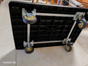 工拍档 小推车平板手推车 72*47cm4寸烽火轮省力耐磨700斤 装修小拖车搬运手拉货车拉折叠 实拍图