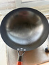 京严铁锅章丘炒锅正宗老式无涂层精铁不粘炒菜锅家用圆底煎锅燃气专用 【宗师级｜古法技艺】适合3-5人  直径 32cm 【三次开锅发货｜不粘不锈｜好养锅】 实拍图
