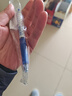 uni三菱 uni-ball UMN-138S按动蓝色中性笔高颜值0.38mm蓝笔签字笔商务学生专用水笔水性笔 1支 实拍图