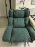 代斯克枫叶摇椅麂皮三折叠法式中古单人位客厅功能沙发轻奢摇摇椅躺椅 墨绿色三折叠摇椅【亲肤麂皮绒】 冬夏两用可拆洗 实拍图