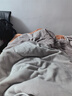 京东京造 220g牛奶绒四件套 A类秋冬加厚高克重法兰绒保暖双人床单枕套被套 1.5米床 暮霞 实拍图