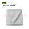 宜家（IKEA）VITMOSSA威特摩萨简约休闲毯子午睡办公室沙发用毛绒盖毯 灰色休闲毯 其他 实拍图
