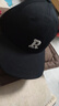 【热巴同款】加大棒球帽帽子男女大头围显脸小春夏字母百搭棒球帽 刺绣款-黑色 实拍图