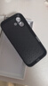 世咏适用苹果17手机壳 iphone17保护套全包超薄防摔轻奢羊巴皮简约国风小羊皮男女款 黑色 实拍图