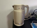 九阳（Joyoung）电水壶热水壶烧水壶 316L不锈钢1.5L容量热水壶 一键保温恒温水壶 双层防烫电热水壶K15FD-W117 实拍图