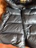 雅鹿鹅绒羽绒马甲男女同款2025冬季新款加厚保暖背心外穿短款大鹅外套 黑色 185/2XL 实拍图