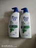 海飞丝去屑洗发水男士女士怡神冰凉500g*2+80g洗头膏薄荷洗发水套装 实拍图