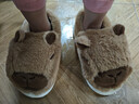 百慕倾臣 棉拖鞋女冬居家居软萌室内外穿加绒保暖柔软 包根情侣月子棉鞋男 主图色 【卡皮巴拉】 36-37 适合35-36 实拍图