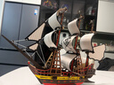 3D木质立体拼插帆船拼图模型3D立体木制拼装玩具 海盗船 实拍图