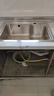 欧琳（OULIN）水槽单槽套餐304不锈钢水槽 厨房洗碗洗菜盆铜龙头套餐单槽 加厚 实拍图