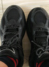 骆驼（CAMEL）男鞋厚底增高缓震老爹休闲运动鞋子 K15CX4L4018 黑/城堡灰 40 实拍图