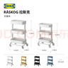 宜家（IKEA）拉斯克家居小推车三层置物架移动茶水桌客厅咖啡桌厨房储物收纳架 【升级款】白色小号 28*38*61cm 实拍图