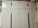顾家木艺 顾家家居 KUKA顾家木艺 衣柜 现代简约ENF级储物柜子衣橱趟门卧室家具 PT8020GY 4门衣柜(2门A+2门B)-1.6米 带顶柜-总高2.4米 实拍图