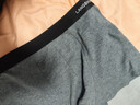 浪莎男士内裤男纯棉10A抗菌平角裤透气中腰男式四角裤男生裤头4条装 实拍图