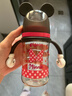 贝亲（Pigeon）PPSU迪士尼双把手奶瓶240ml M号奶嘴 经典米妮 3月+ AA237 实拍图