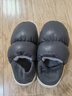 京东京造【防水两穿】棉拖鞋包脚秋冬保暖棉拖鞋男士大象灰42-43JZ-2434 实拍图