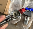 九牧（JOMOO）黄铜球阀全开大流量三角阀燃气热水器水阀加厚球阀套装02106 实拍图