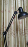 享域 长臂折叠LED落地灯调光色客厅卧室简约家居阅读护眼书房学习灯 黑色+12W白光led（三档调亮度） 实拍图