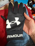 安德玛（Under Armour）骑行手套冬季男女保暖加绒电动摩托自行车防寒风触屏运动滑雪手套 实拍图