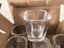 CLITON白酒杯加厚玻璃小烈酒杯家用洋酒威士忌酒杯一口杯四方杯6只装 实拍图