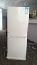 HYUNDAI（韩国现代）大容量双开门二门冰箱 家用中型小型电冰箱冷冻冷藏租房宿舍节能省电 203L白【日销过百+店铺主推】 实拍图