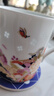 富玉陶瓷景德镇马克杯女生轻奢茶水分离陶瓷水杯高颜值 花镜马克杯4件套 实拍图