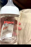 贝亲（Pigeon）玻璃奶瓶160mlS码+PPSU奶瓶240mlM码 1-6个月奶瓶套装 实拍图