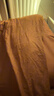 京东京造意式瓷磨四件套 60支长绒棉磨毛A类100%纯棉全棉床单被套床上冬天保暖双人 1.8m枫叶棕 实拍图