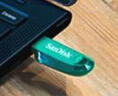 闪迪（SanDisk）128GB USB3.2 U盘 CZ550绿色 安全加密 数据恢复 学习电脑办公投标 小巧便携 车载 大容量优盘 实拍图