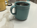 虎牌（TIGER）保温杯不锈钢双层真空办公咖啡杯MCI-A28C-A湖绿色280ml 实拍图