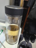 京东京造 茶杯 双层玻璃水杯男士泡茶水分离隔热杯子500ml 实拍图