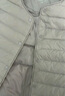 雪中飞经典新款基础舒适轻薄羽绒便捷短款保暖羽绒小马甲轻盈便携舒适 静谧灰|8210-女 L 170/92A 实拍图