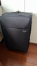 汉客万向轮行李箱旅行箱男女拉杆箱大容量商务箱子密码箱包黑色26英寸 实拍图