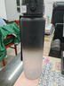 京东京造运动水杯  tritan水杯运动水壶大容量外出方便携带 黑白渐变1L 实拍图