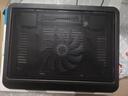 笔记本散热器静音电脑风扇笔记本电脑风冷降温新款吸风式散热底座 黑色 实拍图