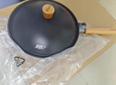 苏泊尔（SUPOR）炒锅有钛铁不粘无涂层炒菜锅精铁锤纹老式厨房铁锅燃气电磁炉通用 适合2-4人【免开锅】 32cm 实拍图