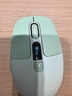 前行者Q1无线鼠标蓝牙双模可充电屏显低音男女生办公小巧便携高颜值电脑笔记本iPad通用人体工学 抹茶色 实拍图