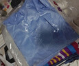 防护服可反复清洗无尘连体服连帽防尘分体工作服 蓝色 xxxl 实拍图