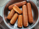 尊乐蜜汁味香肠350g脆皮烤肠火腿肠热狗肠10根早餐肉肠火锅烧烤食材 实拍图