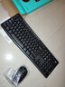 罗技（Logitech）MK270 键鼠套装 无线键鼠套装 办公键鼠套装 全尺寸 黑色 自营 带无线2.4G接收器 实拍图
