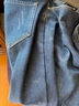 真维斯（Jeanswest）王一博代言牛仔裤男秋冬新款天丝舒适修身直筒高端潮牌休闲裤子男 蓝色【天丝厚款】 33 码(2尺6) 【建议140-150斤】 实拍图