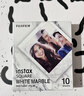 INSTAX富士instax立拍立得 方形相纸 汉白玉单包装10张  实拍图