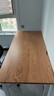 宜雅梵实木书桌面定做桌面板吧台板餐桌办公电脑桌飘窗台面板实木板定制 材质颜色尺寸定制 实拍图