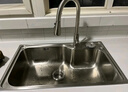 欧琳（OULIN）厨房水槽大单槽304不锈钢单槽洗菜盆一体盆台下盆 【亏本冲销量657B】76×45 实拍图