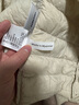 鸭鸭（YAYA）佟丽娅同款轻薄羽绒服女新款冬季短款圆领内胆修身时尚薄外套男 米白色【女款无领】 M 【建议90-100斤】 实拍图
