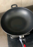 爱仕达无油烟不粘锅炒锅 硬氧耐磨耐用油你控炒菜锅32cm 明火电磁炉通用 炒锅 红色配件 32cm 实拍图