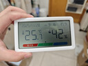得力(deli)室内温湿度表 LCD电子温湿度计 婴儿房室内温湿度表办公用品老人儿童礼品白色LE505PRO 实拍图