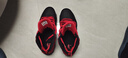乔丹专业实战篮球鞋男鞋2025冬季新款皮面防水高帮减震防滑耐磨运动鞋 黑色/番茄红 44 实拍图